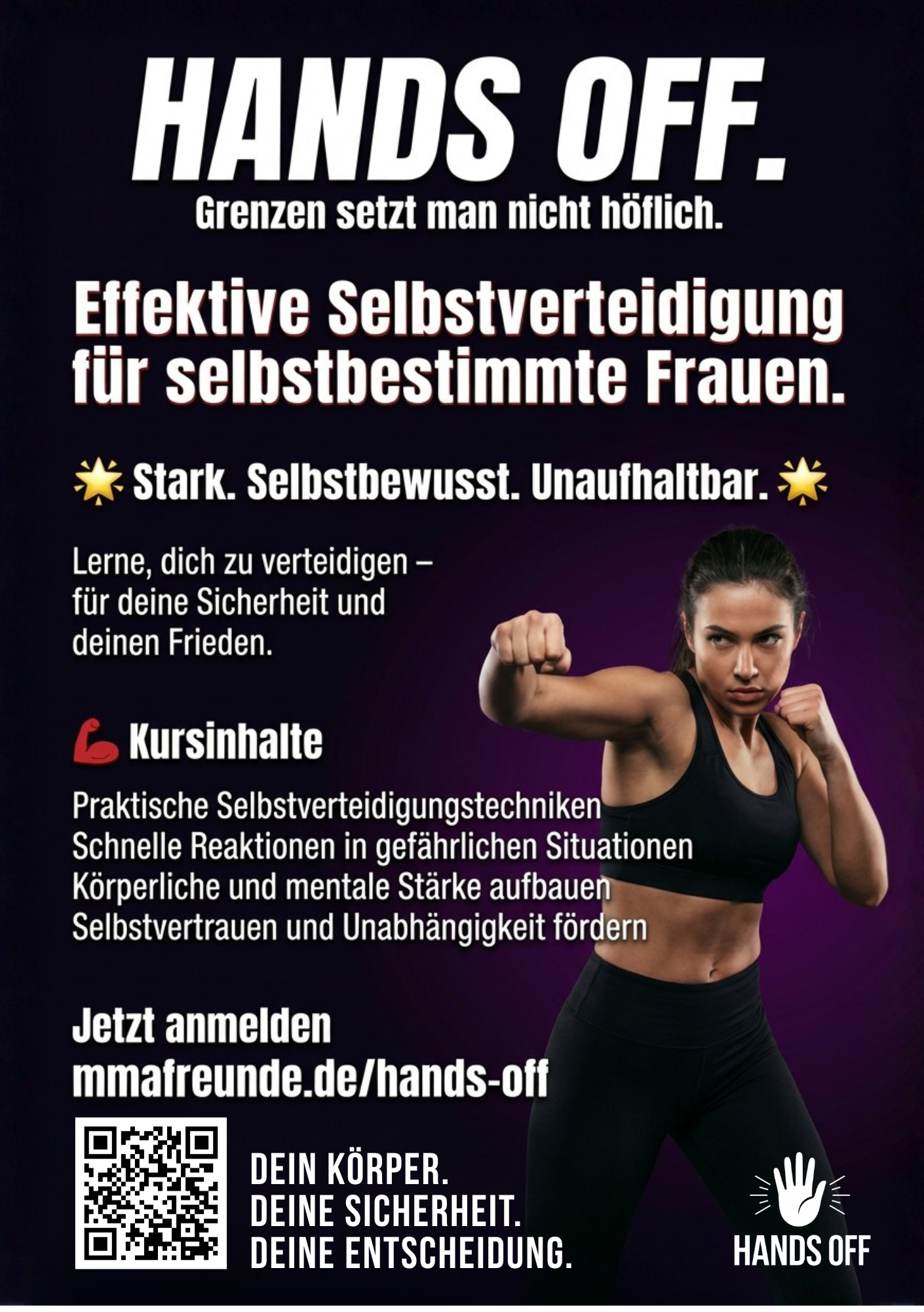 Hands Off - Selbstverteidigung für Frauen  